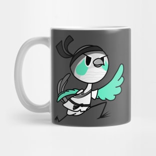Ari The Ninja Bird Mug
